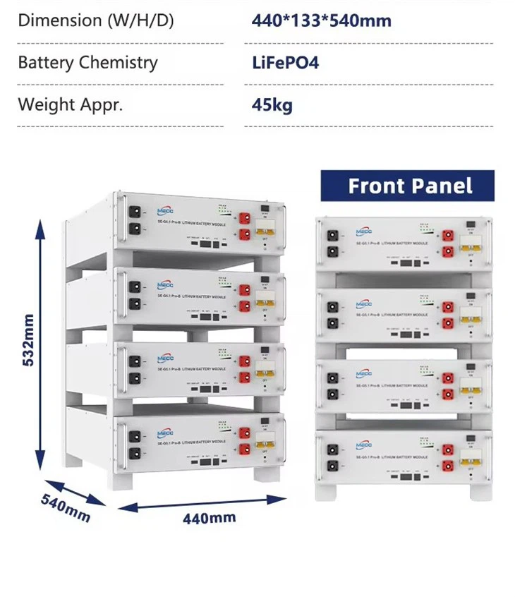 51.2V Rack Lithium Battery