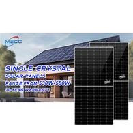 Pannello solare mono bifacciale elegante da 580 W