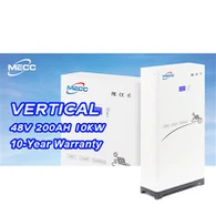 Batteria al litio da 48 V 400 Ah montata a parete facile da installare