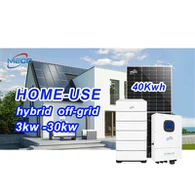 Sistema di energia solare da 1 kW ad alta efficienza per la casa